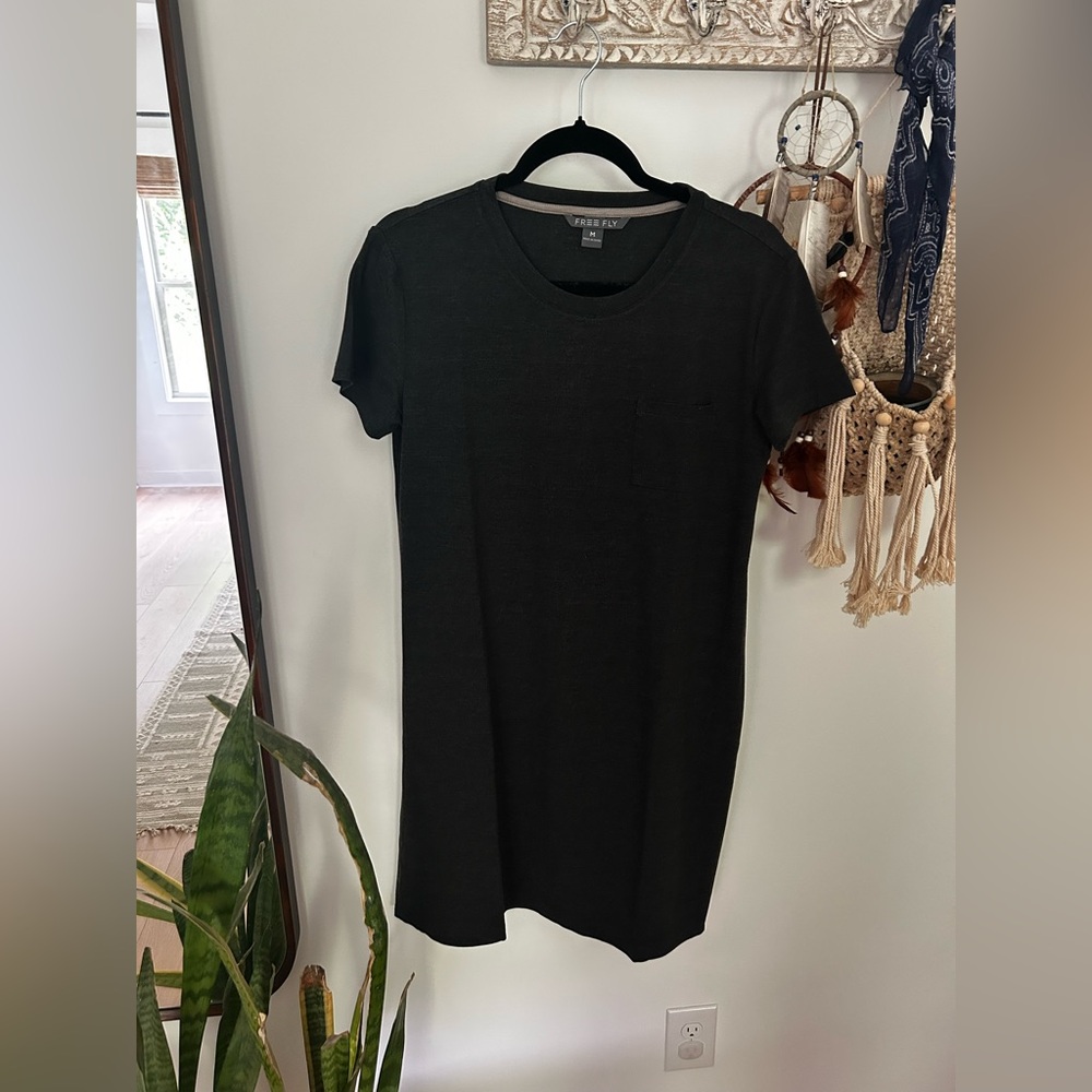 Free Fly Apparel Short Sleeve T-Shirt Dress